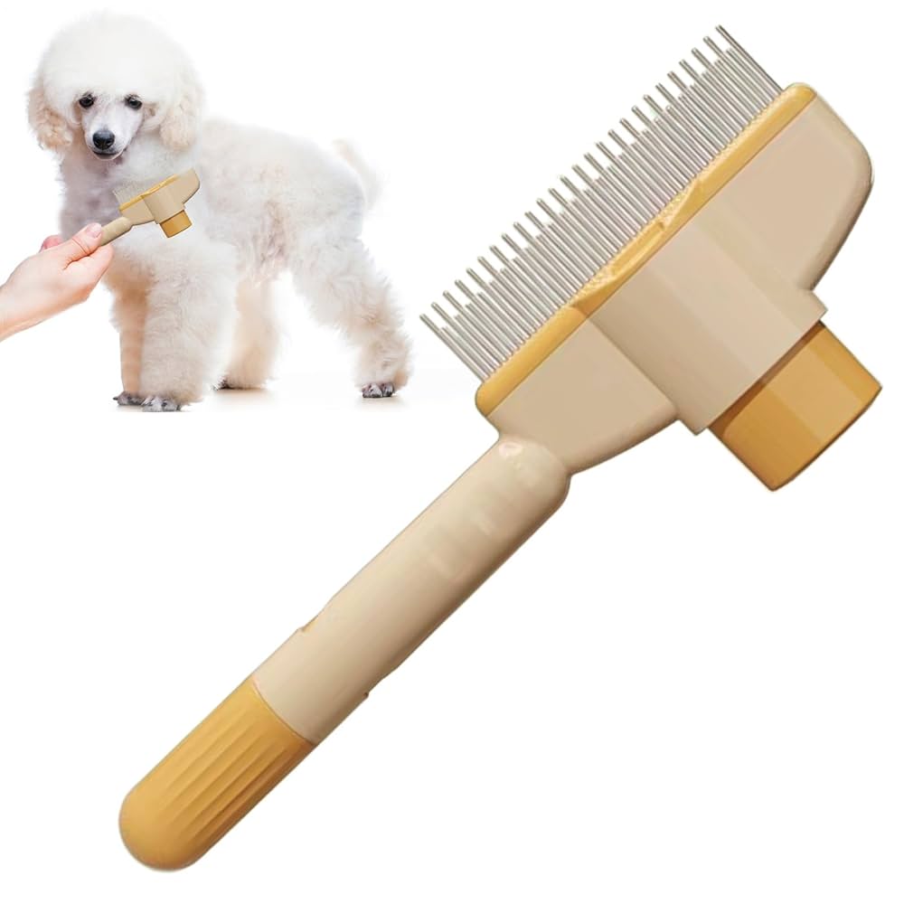 ✨ Selbstreinigende Haustierbürste für Hunde &amp; Katzen ✨